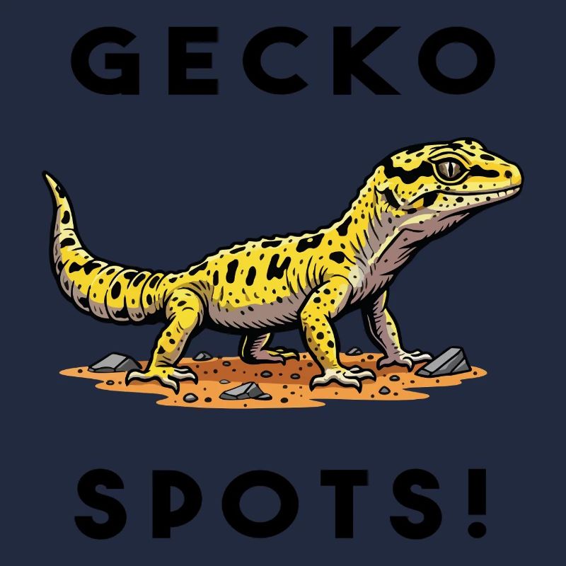 Gecko Leopard Bask Lezard Terrarium