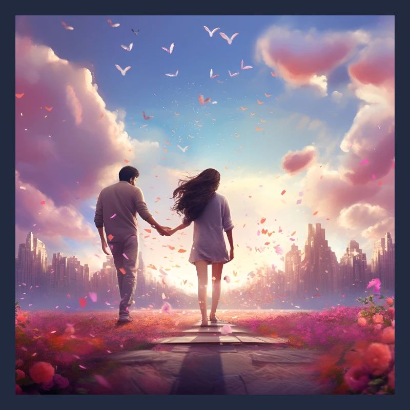 Evening Path of Love