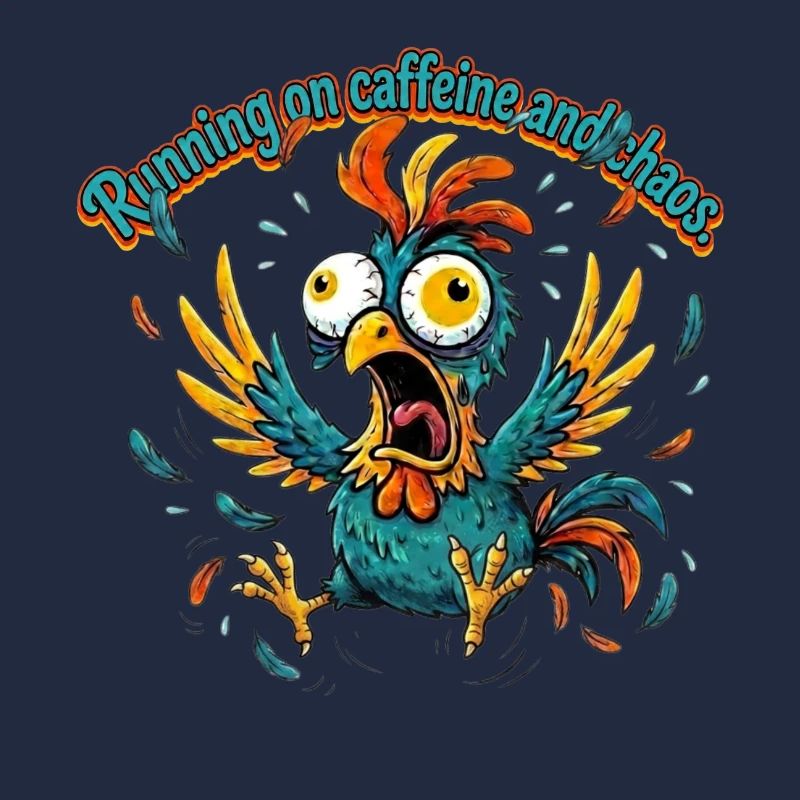 Kaffee und Chaos Hahn-Design