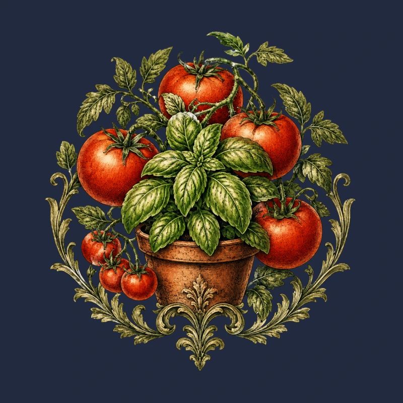 Tomaten & Basilikum