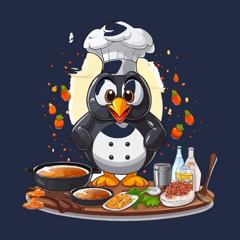 Küchenpinguin Chef Design