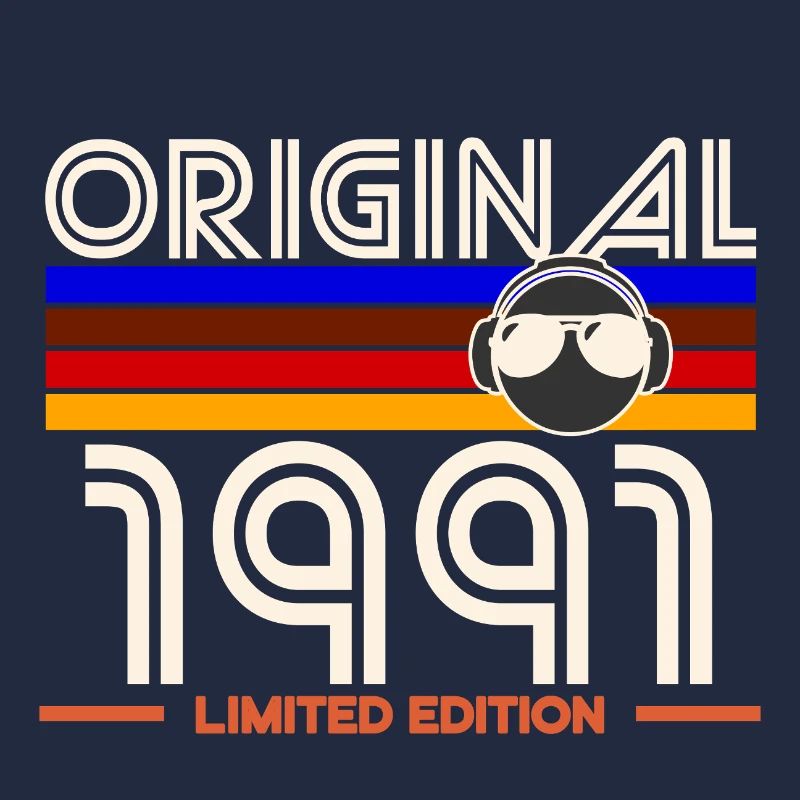 Original 1991 Édition Limitée Retro