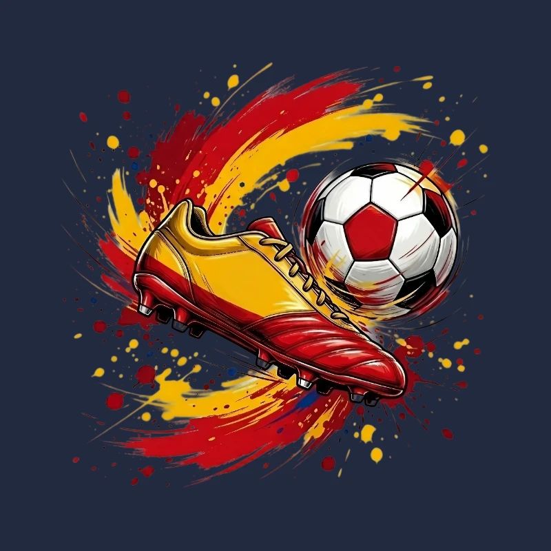 Fußball Team Spanien