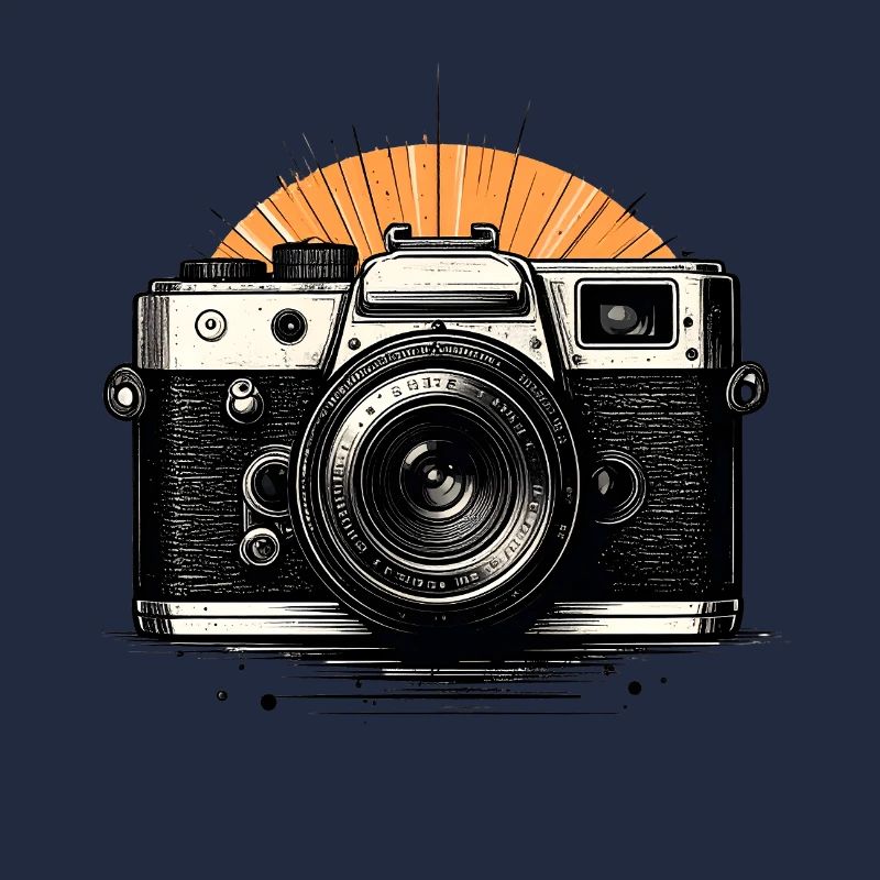 Retro Kamera Sonnenburst