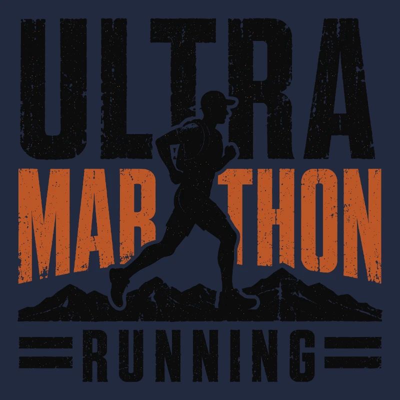 Graphique du coureur en course d’ultra-marathon