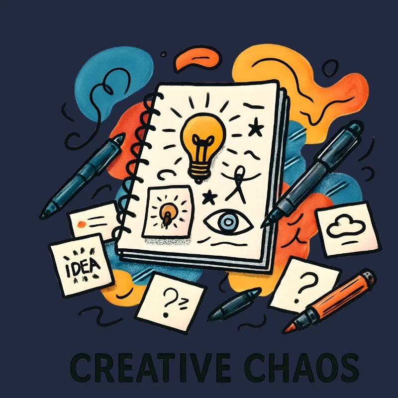 Creative Chaos Journal relié