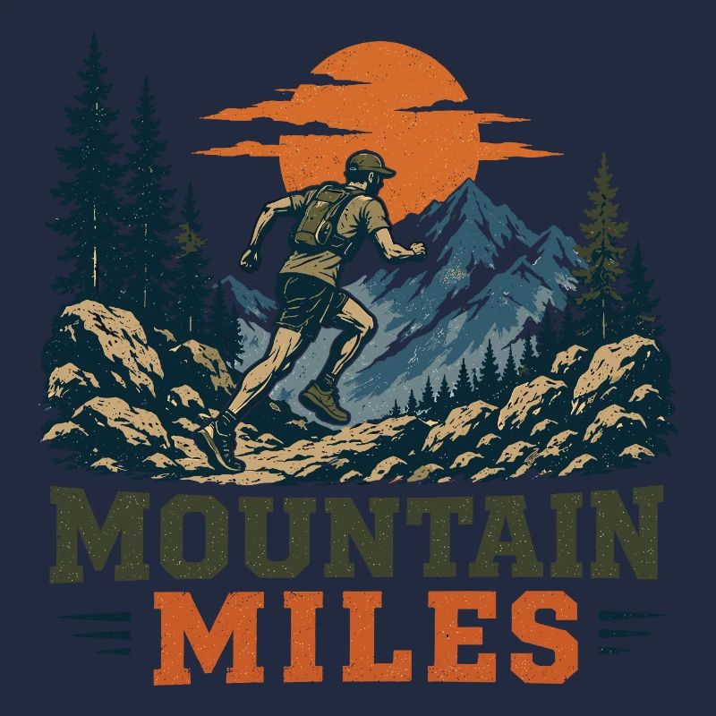 Trail Running - Mountain Miles