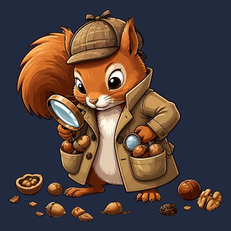 Detective Squirrel Coat