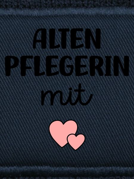Altenpflegerin mit Herz