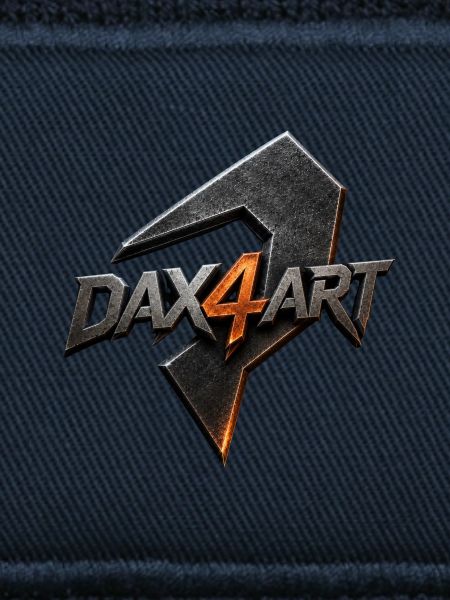 DAX4ART Metall-Logo Lightning