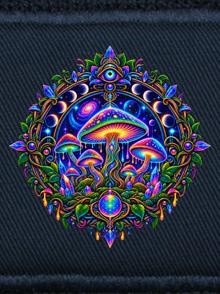 Kosmisches Pilz Mandala