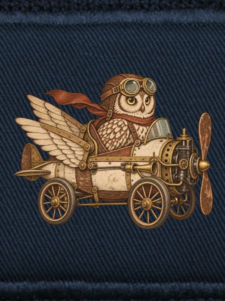 Steampunk Eulenflugmaschine