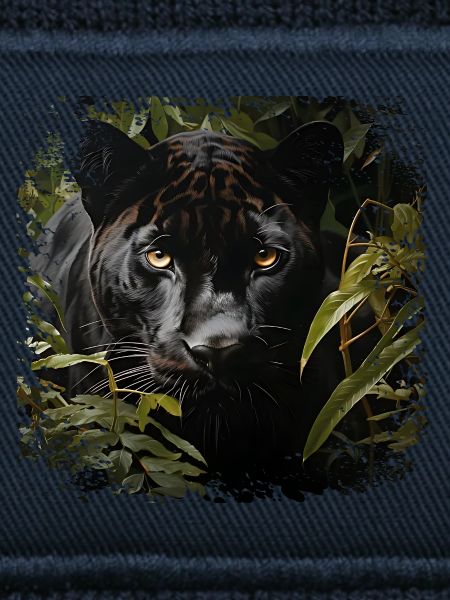 Dschungelpanther mit Goldaugen