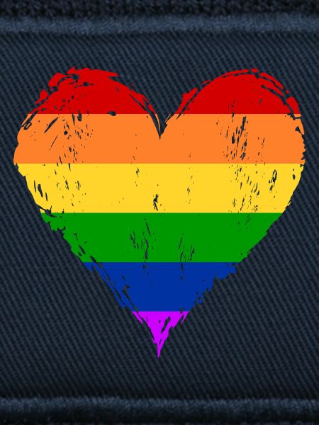 Regenbogen Herz used