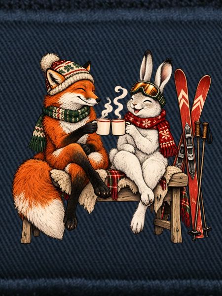 Rotfuchs & Schneehase beim Après-Ski