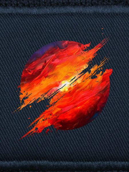 Crimson Ember Burst