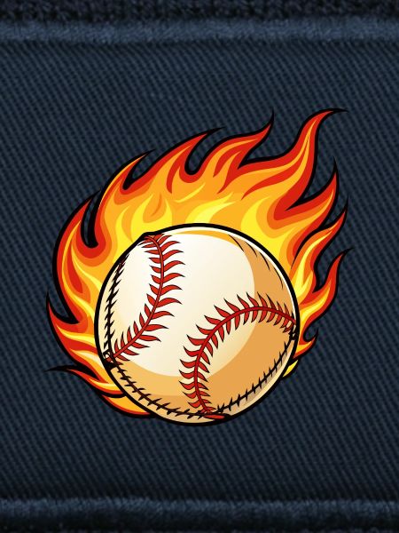 Flaming BaseBall