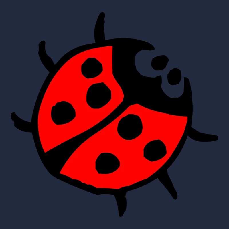 Vibrant Ladybug Spot Pattern