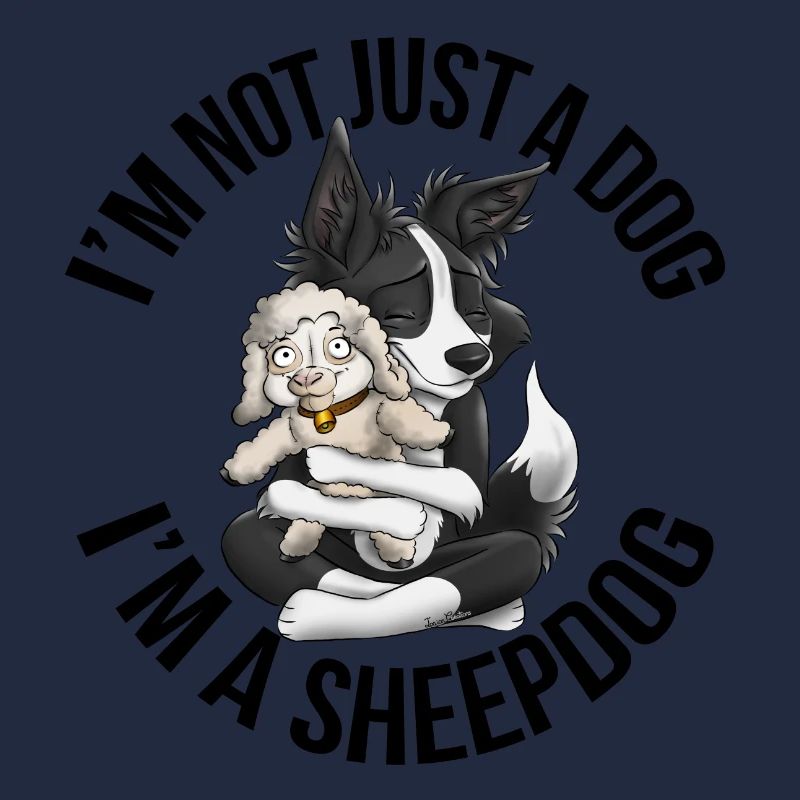 Ich bin ein Schäferhund - Schwarz