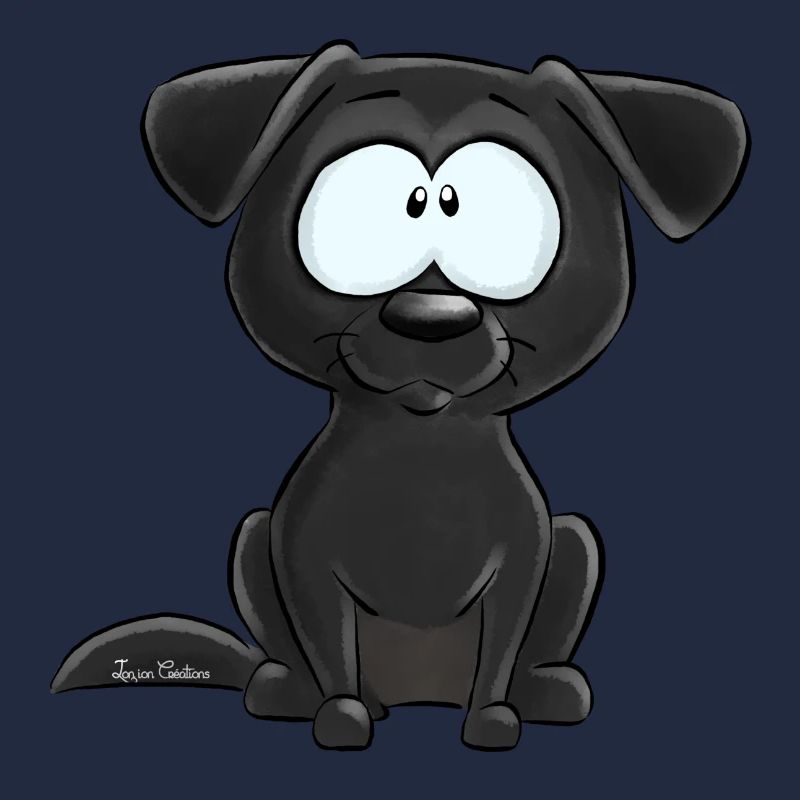 Schwarzer Labrador