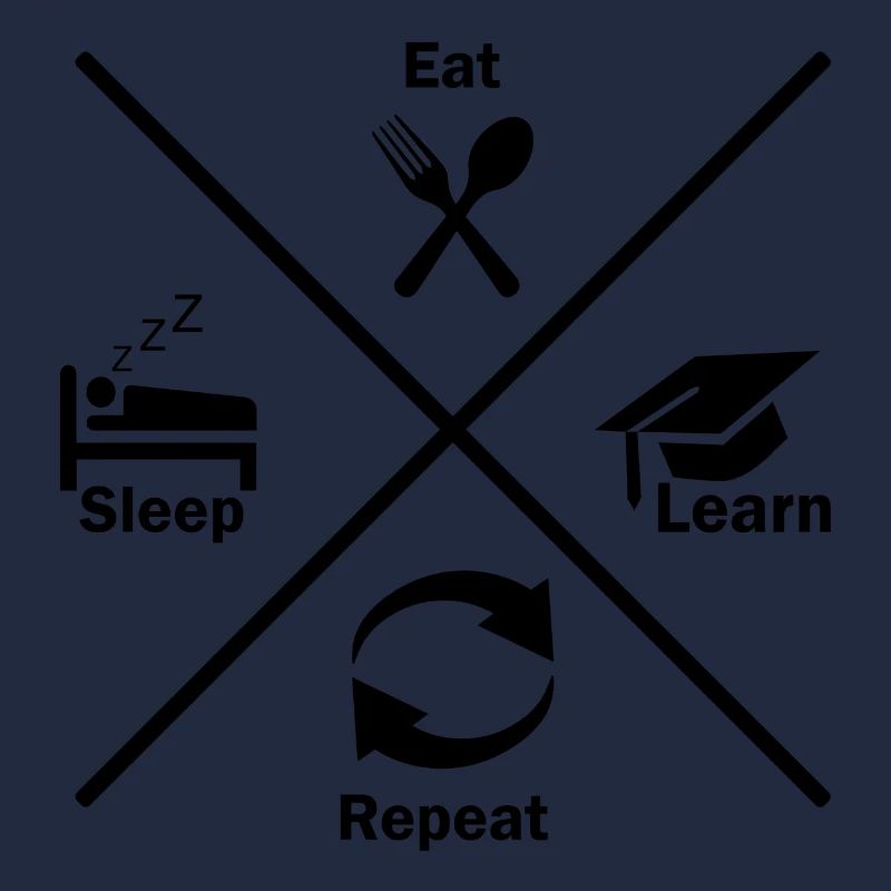 Learn learn sleep cramming gift idea