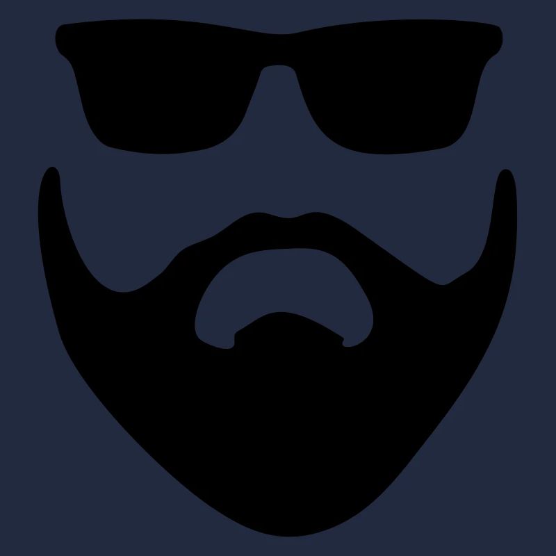 Bärtiger Mann mit Sonnenbrille