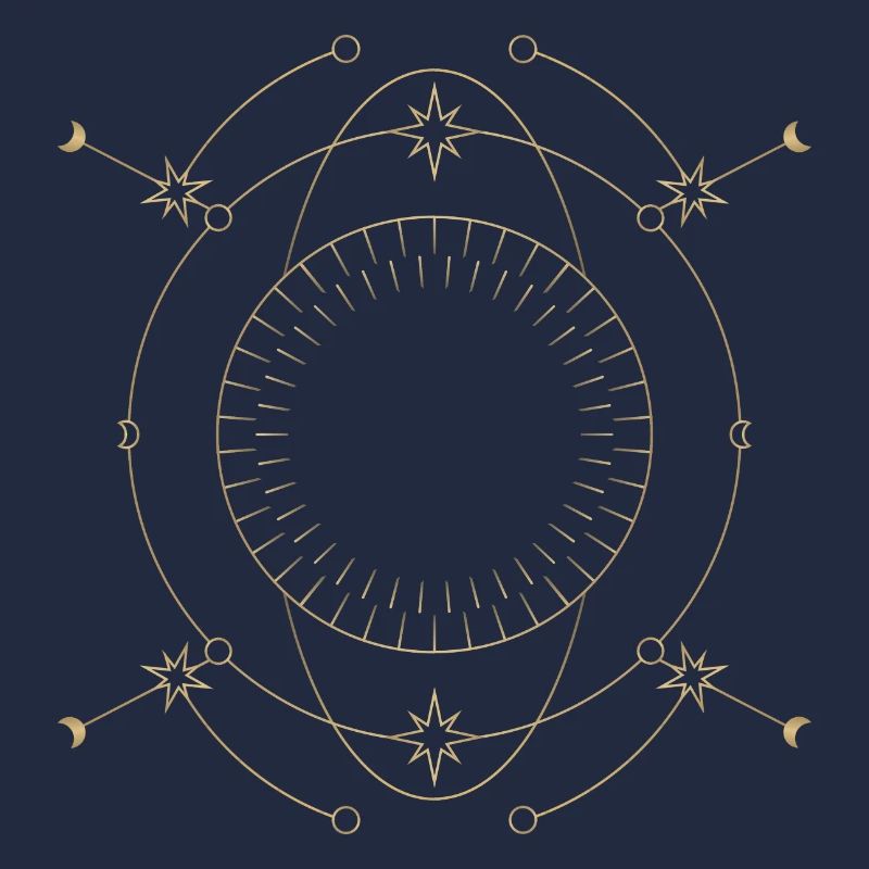 Conception de l’orbite du cercle d’étoile dorée