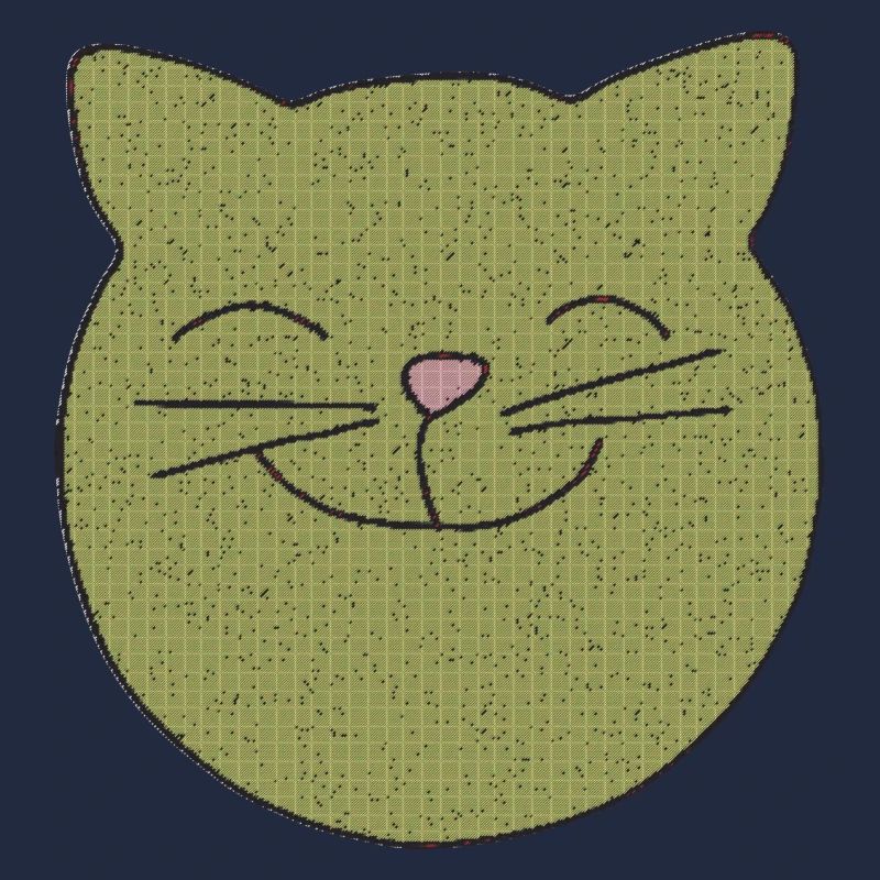 katze lacht