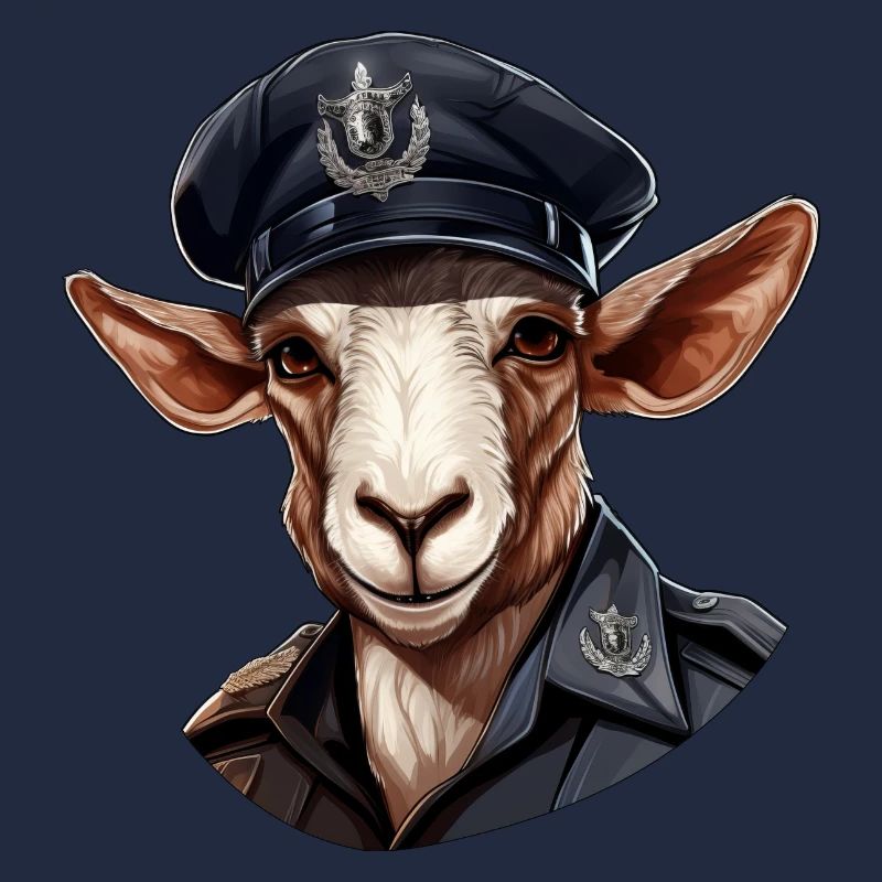 Ziegen Polizei
