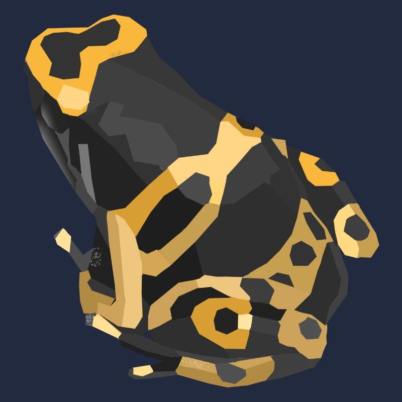 Hummelfrosch Geometrisches Design