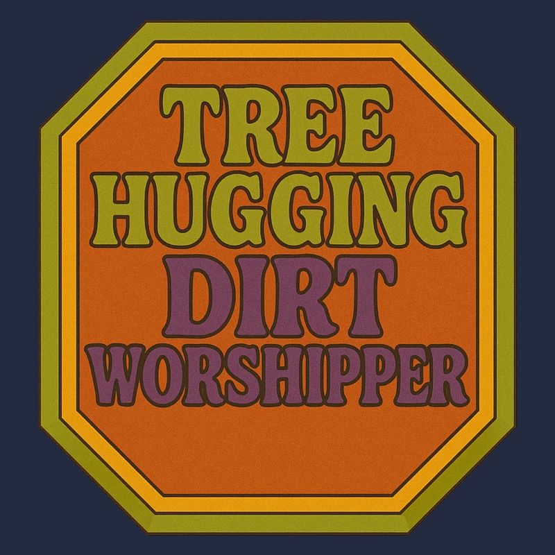 Baumumarmender Drecksanbeter Abzeichen