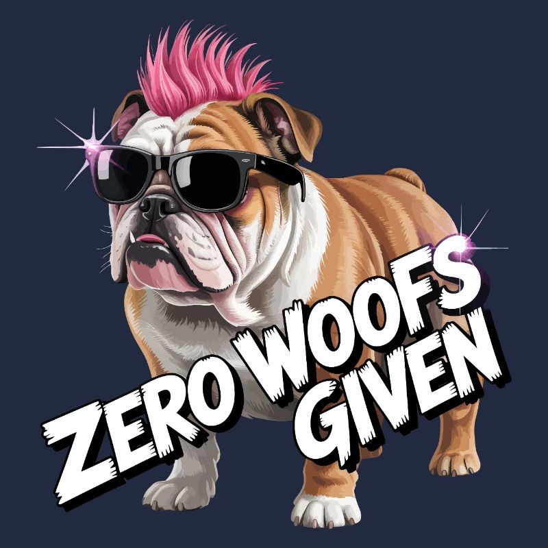 Bulldog Punk Mohawk Tee