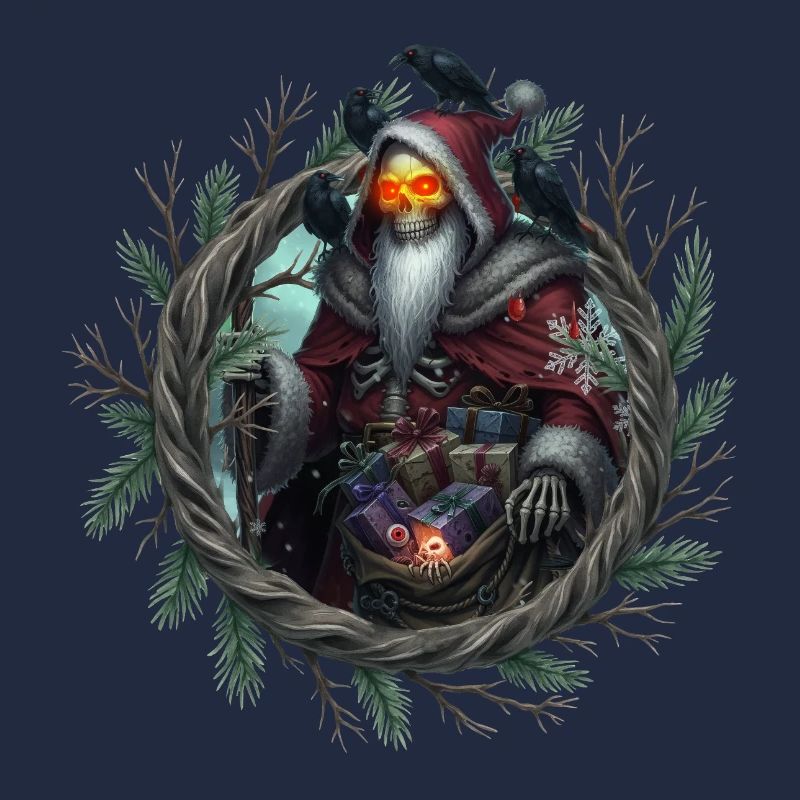 Der Schädel des Weihnachtsmanns