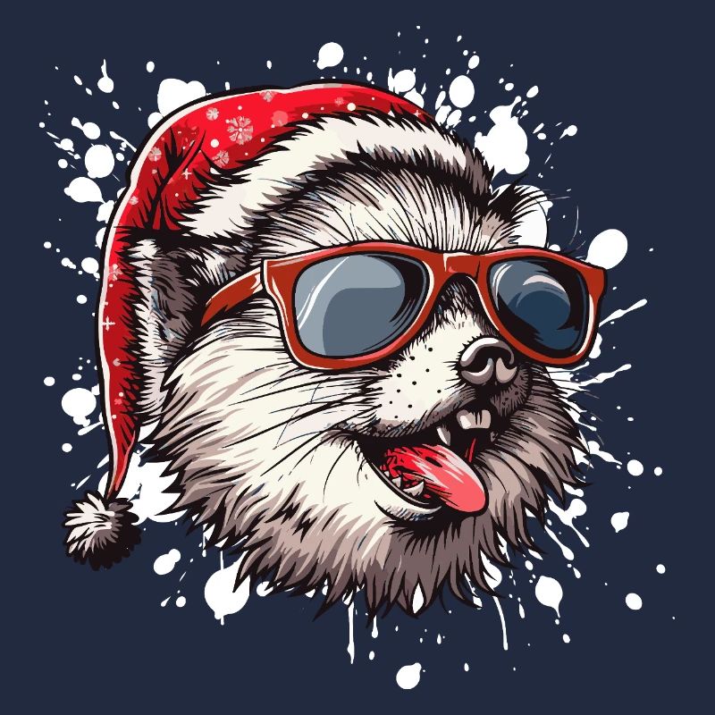 Igel Weihnachten Lustig