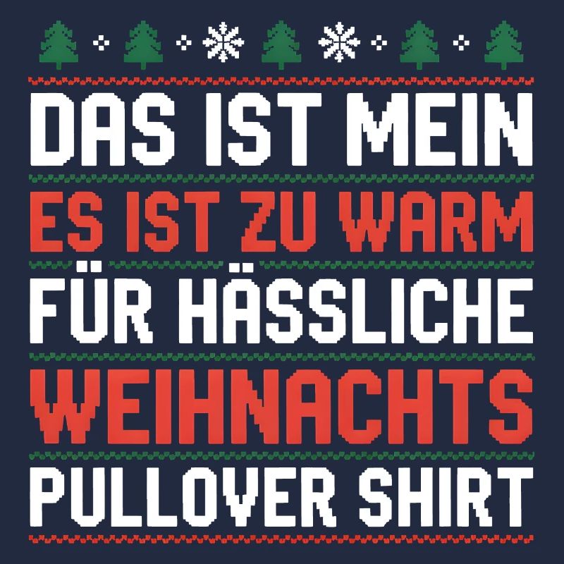 Trop chaud pour un pull de Noël moche