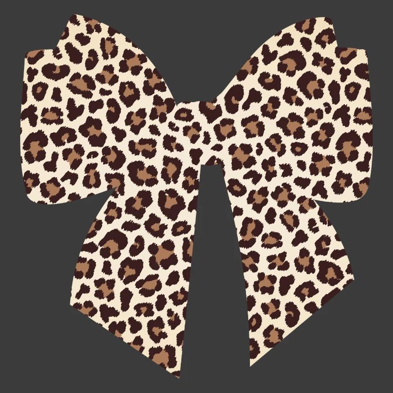 Leopard bow gift idea
