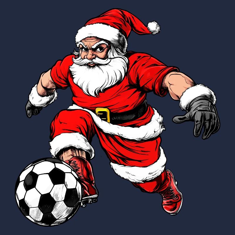 Weihnachten Fussballer