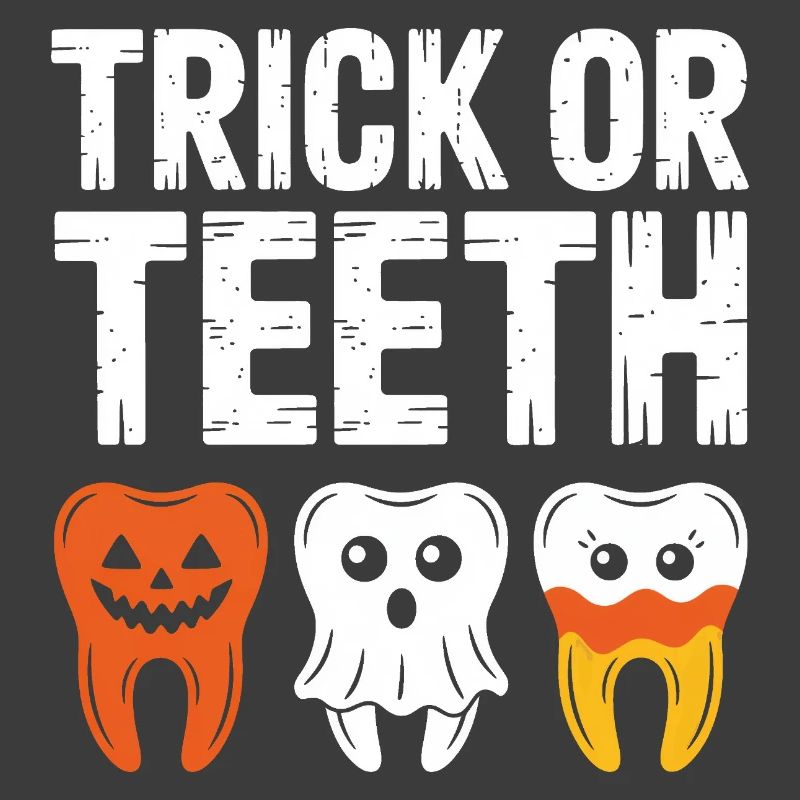 Trick or Teeth Halloween Tee