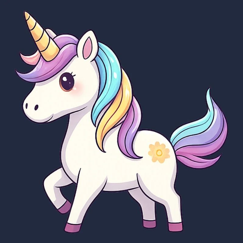 Einhorn-Regenbogen-Traum