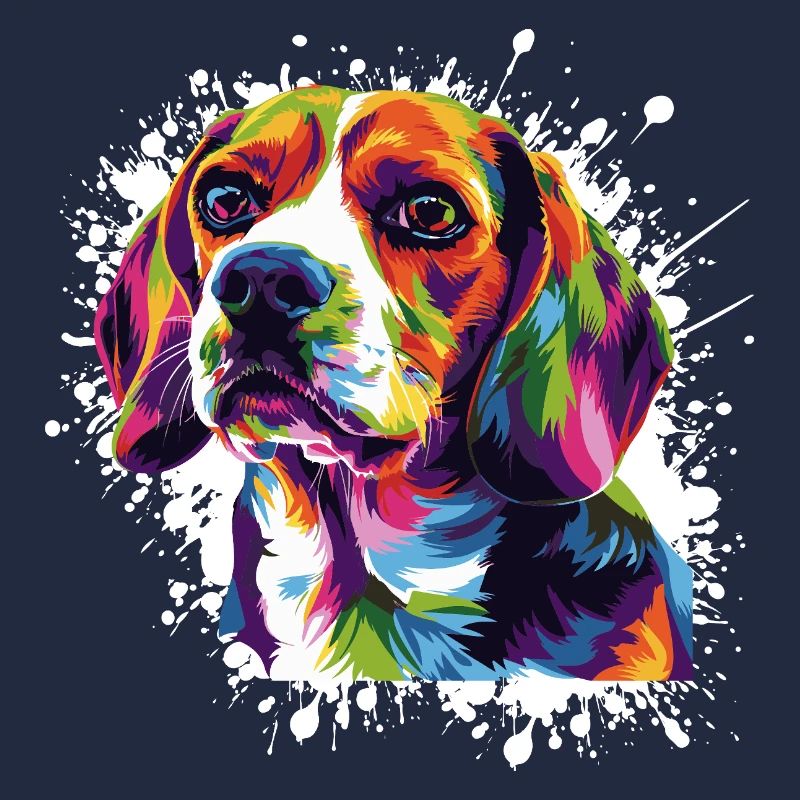 Hund Tier Kunst