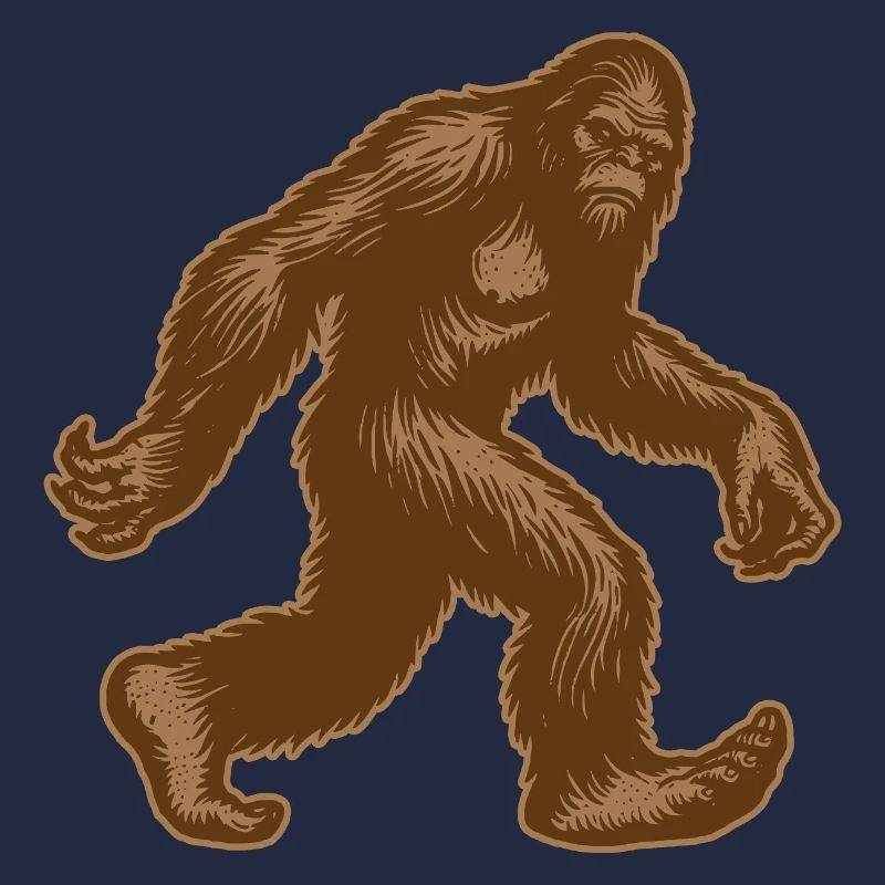 Sasquatch Bigfoot-Wandern