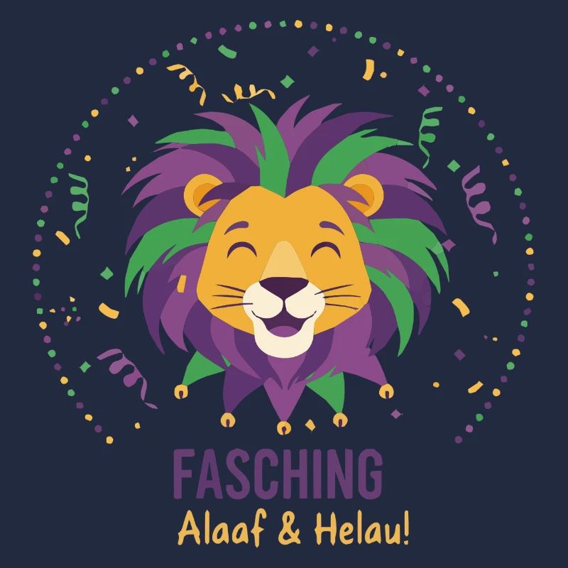 Partylöwe Fasching