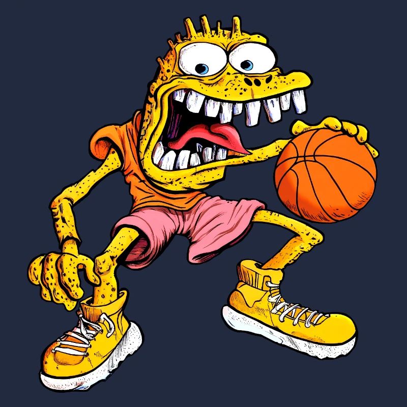 Basketball Monster Comic