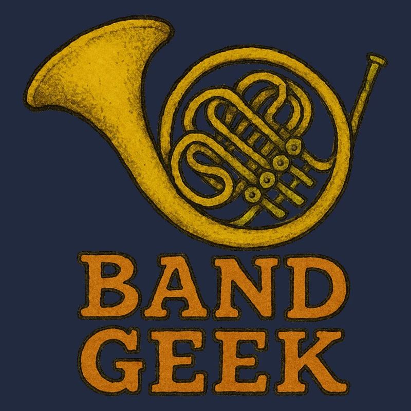 Band-Geek-Messing-Tuba-Ikone