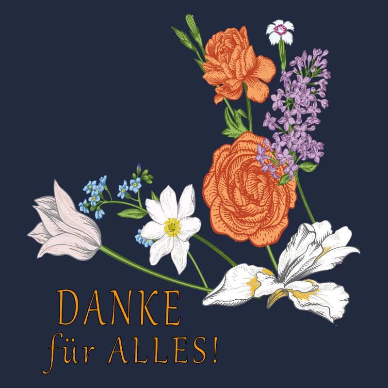 Blumenstrauß Danke