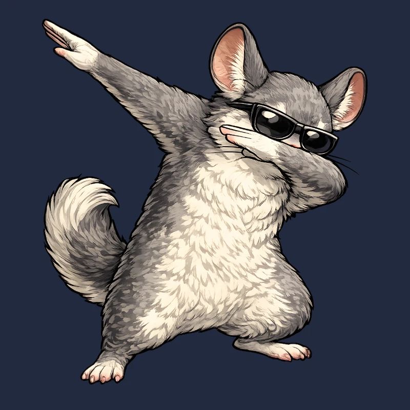 Dabbing Chinchilla
