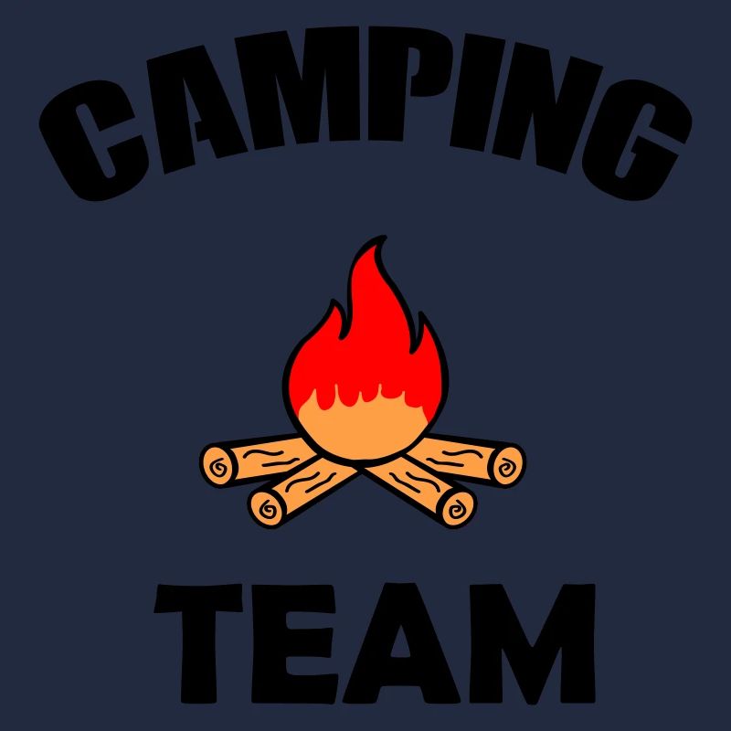 Lagerfeuer Silhouette Design