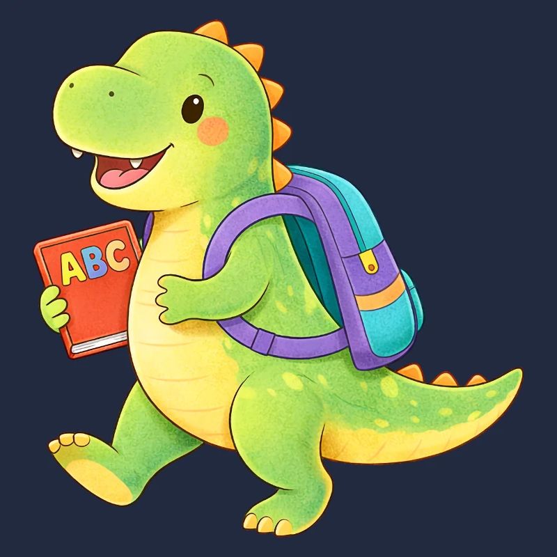 Dino Schulstart ABC Buch