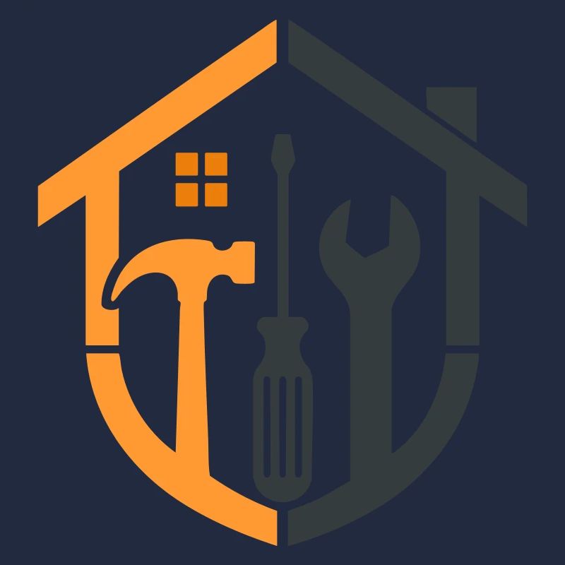 Hausmeister Wappen – Handwerker Logo