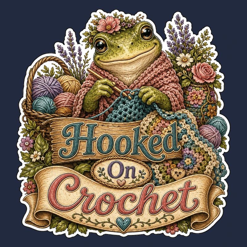 Hooked On Crochet Frog